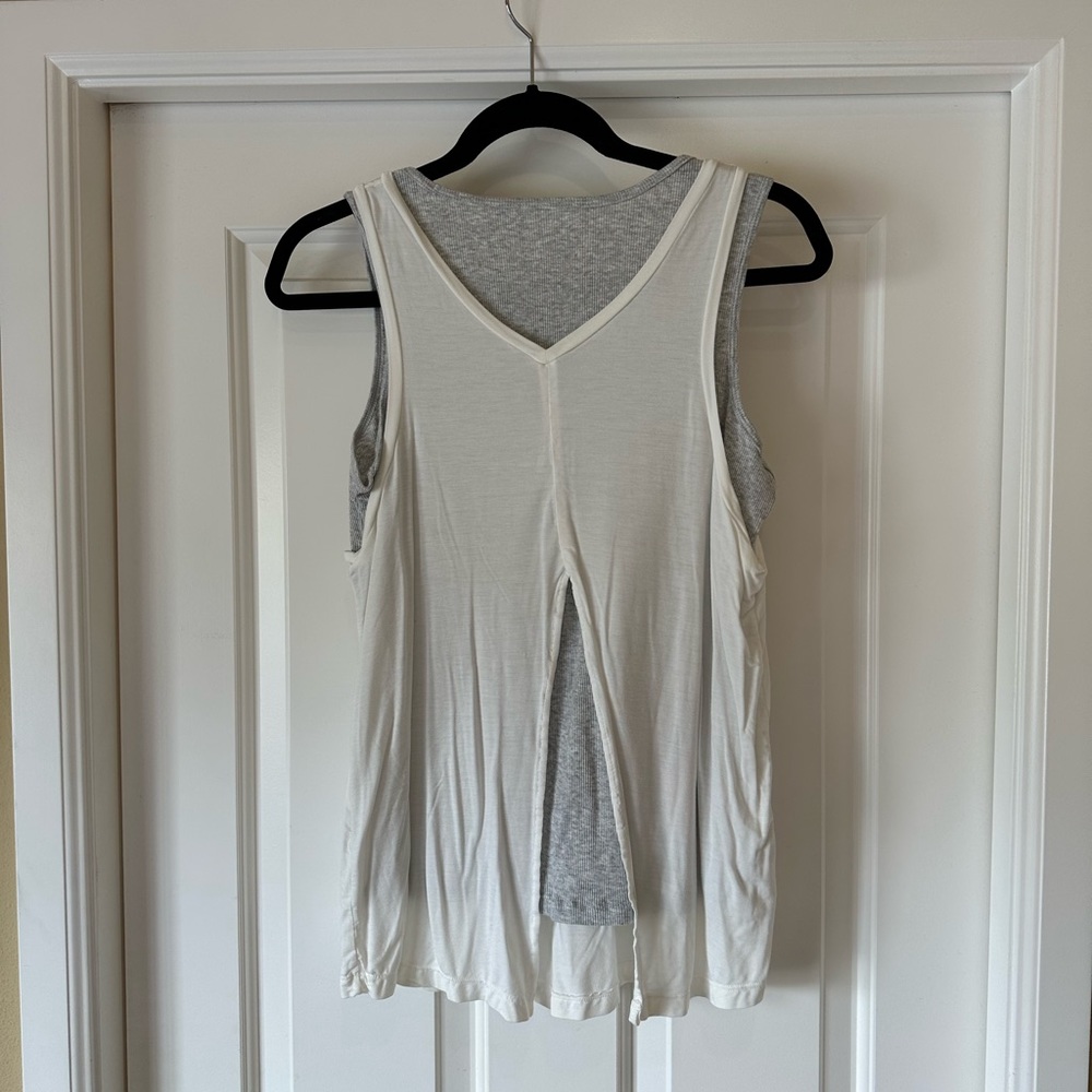 Kindred Bravely Layered Two-Tone Nursing & Maternity Tank - Picture 3 of 3
